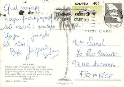 Planta de óleo — Malásia — S. Abdul Majeed & Co — Verso