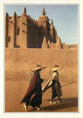 Djenné — Mesquita de argila — Édito Servane S.A. Foto Michel Renaudau/Infos-Guil