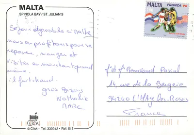 Zatoka Spinola – St. Julian's — Click, Réf. 515 — Rewers