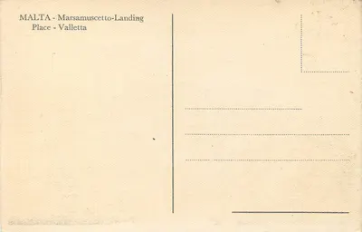 Marsamuscetto-Landing — Walietta — bez wydawcy ani widocznego numeru — Rewers