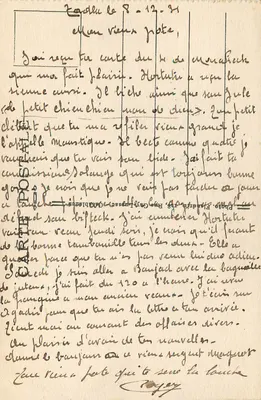 Kampania w MAROC — grupa mobilna przejeżdża przez oued — Foto Flandrin, nr 3023 — Rewers