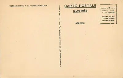 Oudjda (Marocco) — Piazza Sidi-Abdelouahal — I.L. — Verso