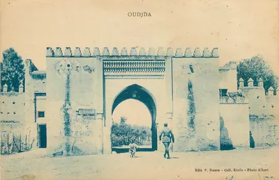 Oudjda — Porta da cidade — Edit. P. Roure - Coll. Etoille - Foto Albert