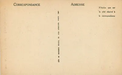 Kobieta marokańska — SCÈNES & TYPES — n° 7095 — LL — Rewers