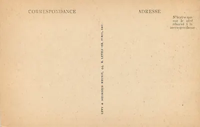 Fez — La Pépinière. Aleja Róż — LL — n°107 — Rewers