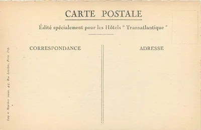Rabat — Muzułmańska uroczystość na cmentarzu El-Alou znajdującym się w Hôtelu Transatlantique — Wydawca L.L. — Rewers