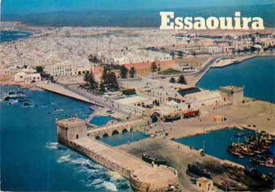 Essaouira — Vista aérea do porto — Photo ITTAH
