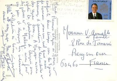 Azemmour — Os muros — Editor exclusivo Soc. Hepress — Verso