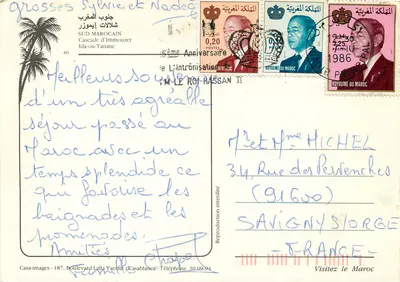 Wodospad Immouzer — SUD MAROCAIN — Casa-images, nr 46 — Rewers