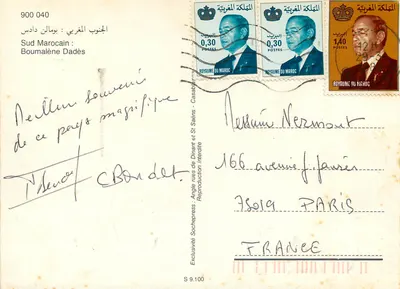 Boumalène Dadès — Sul Marroquino — Exclusividade Socheypress — Verso