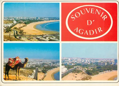 Agadir — Vista panorâmica — Casa-images