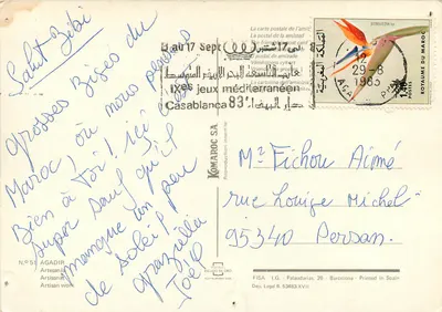 Canto do Ceramista — Marrocos — editor FISA, n°51 — Verso