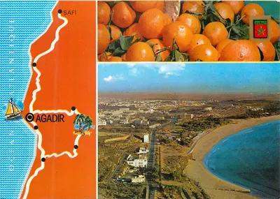 Agadir — Vista panorâmica — Komaroc SA, N° 58