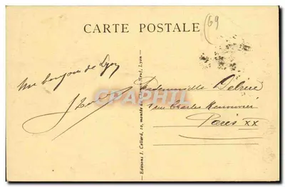 Lyon - o ponte Tilisitt e o bairro Saint-Georges — Éditions J. Cellard, n° 151 — Verso