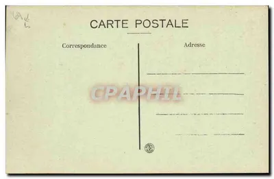 LYON — El Puente de la Guillotière y el Hotel-Dieu — E. R. — Reverso