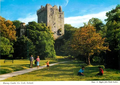 Castelo de Blarney, Condado de Cork, Irlanda — Foto: E. Nägele, John Hinde Studios