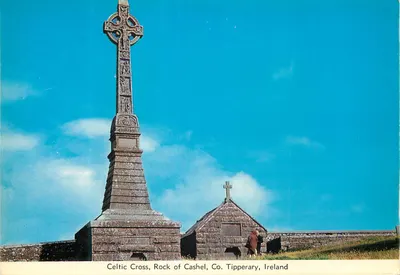 Celtic Cross, Rock of Cashel, Co. Tipperary, Ireland — Cardall Ltd. n°384
