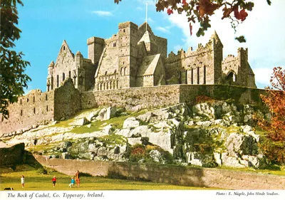 The Rock of Cashel, Co. Tipperary, Irlanda — Foto: E. Nägele, John Hinde Studios