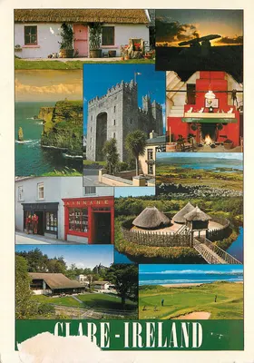 Clare - Irlanda — Collage de paisagens e locais — John Hinde Limited