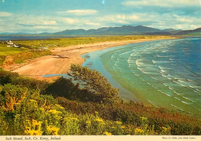 Inch Strand, Inch, Co. Kerry, Irlanda — Foto: D. Noble, John Hinde Studios