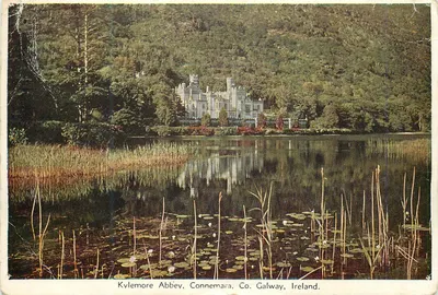 Bilhete postal moderno Kylemore Abbey Connemara Co Galway Ireland