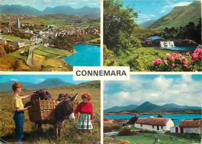 Connemara — paisagem e vida cotidiana — John Hinde, n°2/332