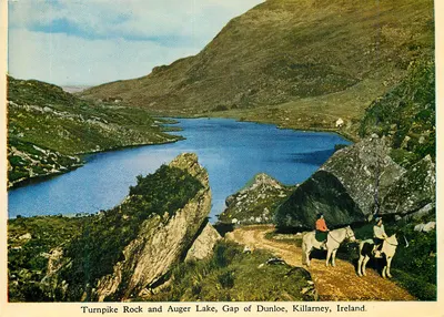 Ponte Turnpike e Lago Auger, Gap of Dunloe, Killarney, Irlanda — Série Mac