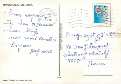 Barleycove, Co. Cork — Panoramablick — Published in Focus, Glengarriff, Co. Cork — Rückseite