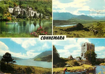 Connemara — paisagens e castelos — John Hinde Studios, n°2/565