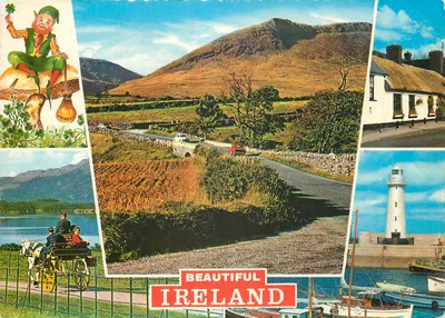 Irlanda — paisagens e tradições — Bamforth & Co. Ltd. Publishers