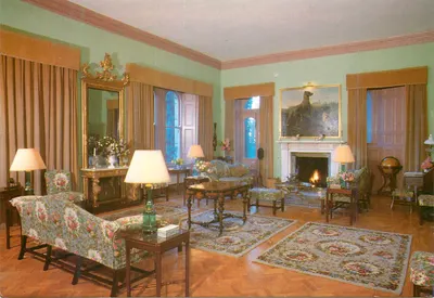 O Drawing-Room, Castelo de Glenveagh — Parque Nacional de Glenveagh — Serviço de Parques Nacionais e Monumentos