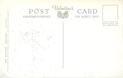 L'Angolo Sud-Est dell'Inghilterra — cartolina illustrata — Valentine's Postcard & Sons Ltd. — Verso