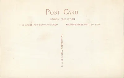 Frente Leste, Bournemouth — vista da praia e das falésias — série 3379 — Verso