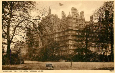 Hotel Russell — Londres — Photochrom, Kent