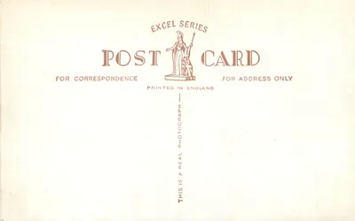 Piccadilly Circus, Londyn — (montrant Regent St. et Piccadilly) — Seria Excel — Rewers