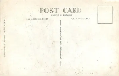 Londres. BBC Broadcasting House — editor C. Richter, N.W.6 — Verso