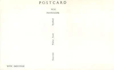 Normandzka brama — Klasztor St Albans — wydawca Walter Scott, n° RR39 — Rewers