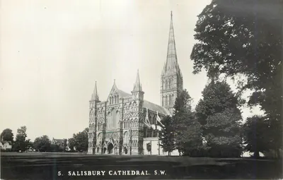 Catedral de Salisbury — S.W. — série 5