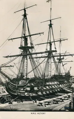 H.M.S. VICTORY — navio de guerra — série Gale & Polden Ltd.