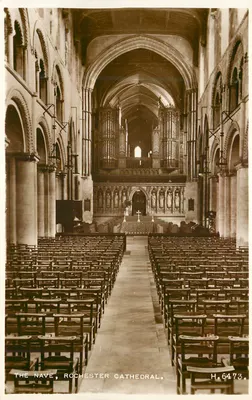 A Nef, Catedral de Rochester — H.6473 — Valentine & Sons Ltd.