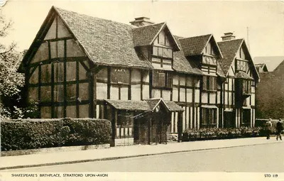 Casa de madeira de Shakespeare, Stratford Upon-Avon — STD 119