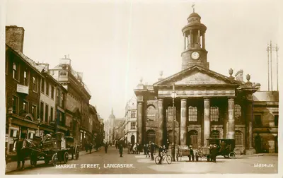 Market Street, Lancaster — editor Valentine's, n° 66834 J.V.