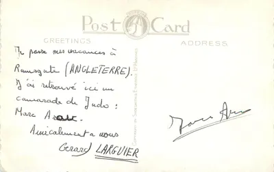 Ramsgate — Widok panoramiczny na port, farbę, zatokę Pegwell i promenady — Norman Post Card, n° D/0356 — Rewers