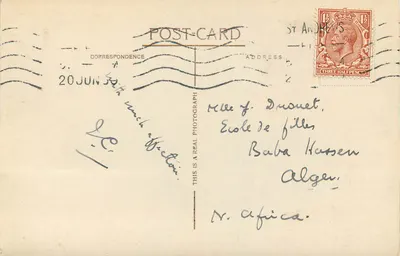 West Port, St. Andrews — widok historyczny — wydawca nieznany — Rewers