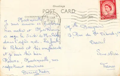 A efígie de Lawrence, Igreja de São Martinho, Wareham — John T. Lefèvre, Bournemouth — Verso