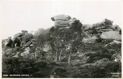 Brimham Rocks — Yorkshire — Frith's, n° 35204
