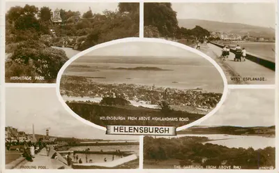 Helensburgh — vista panorâmica — Valentine & Sons, Ltd.