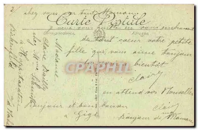 LYON. — Fontein Bartholdi. — XX. — Uitgever: Lévy Frères & Cie, n° 44 — Achterkant