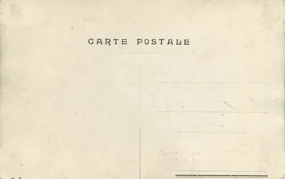 Salonique — Praça da Liberdade — Carta postal n° 7 — Verso