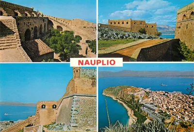 Nauplio — O castelo de Palamidi — Editor desconhecido, n° 11